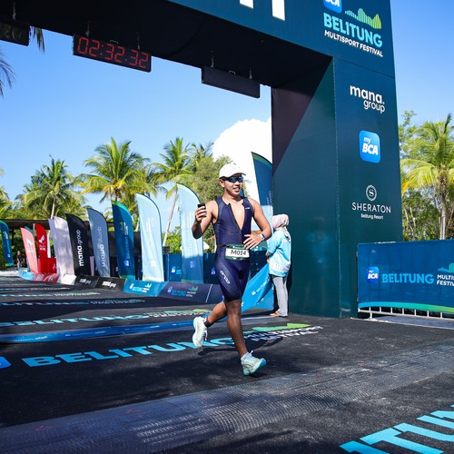 Race photo from Belitung Multisport Festival