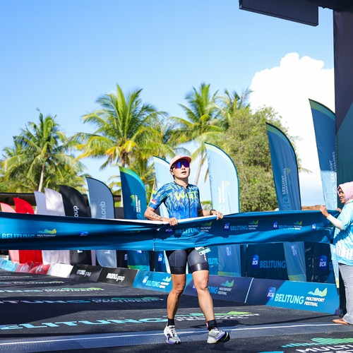Race photo from Belitung Multisport Festival