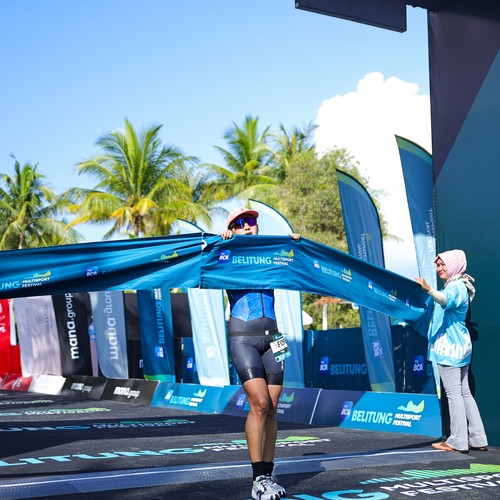 Race photo from Belitung Multisport Festival