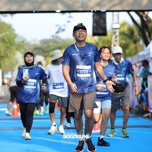 Race photo from BOGORUN 2026