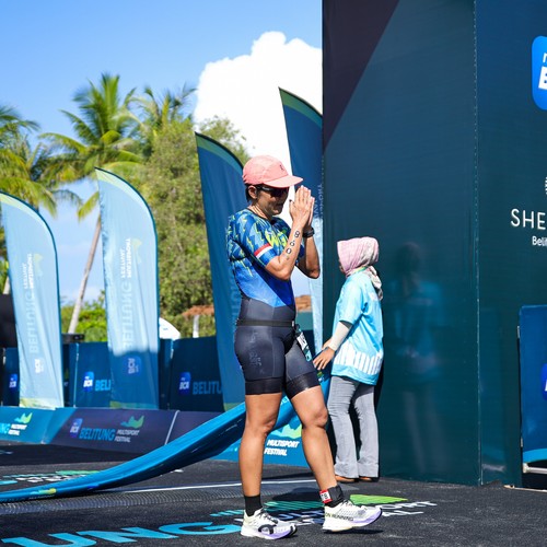 Race photo from Belitung Multisport Festival
