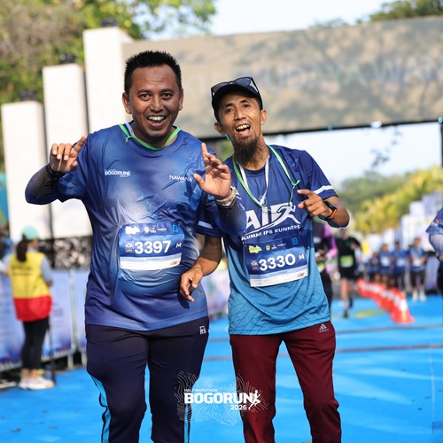 Race photo from BOGORUN 2026