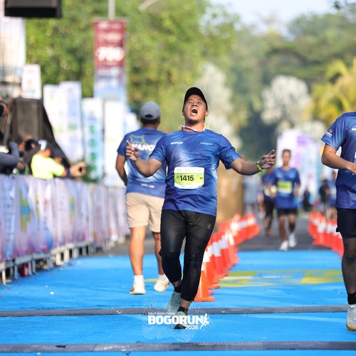 Race photo from BOGORUN 2026