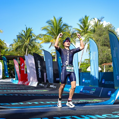 Race photo from Belitung Multisport Festival