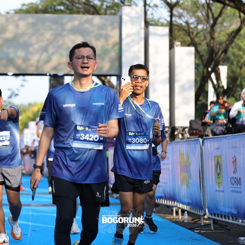 Race photo from BOGORUN 2026