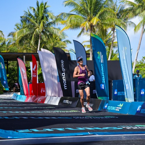Race photo from Belitung Multisport Festival