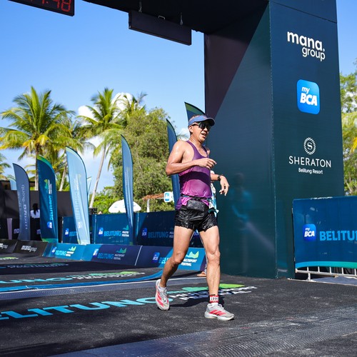 Race photo from Belitung Multisport Festival