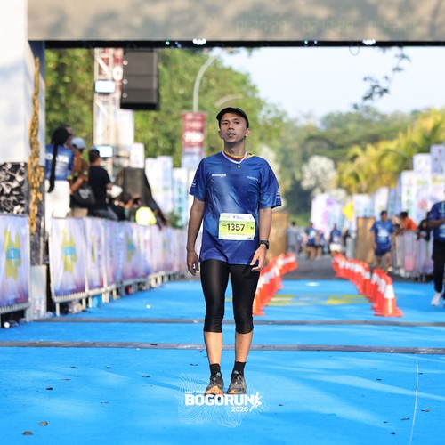 Race photo from BOGORUN 2026