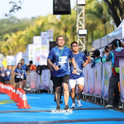 Race photo from BOGORUN 2026