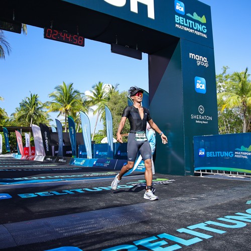 Race photo from Belitung Multisport Festival