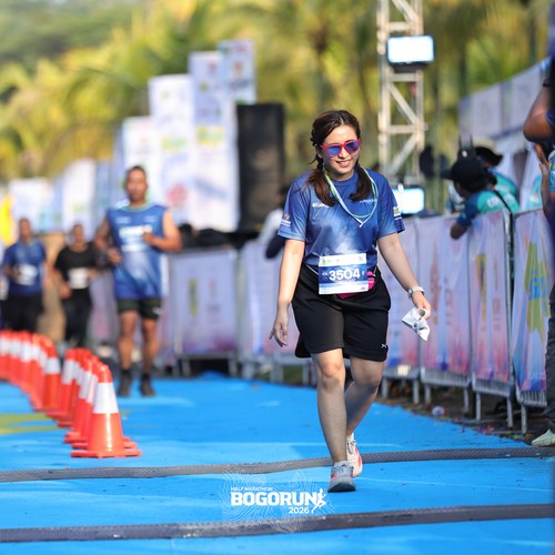 Race photo from BOGORUN 2026