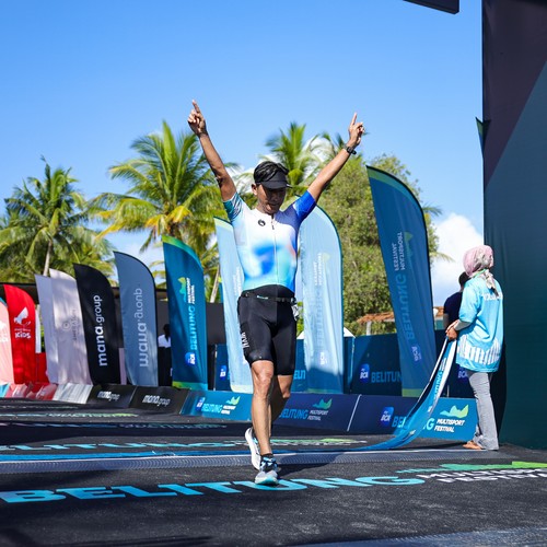 Race photo from Belitung Multisport Festival