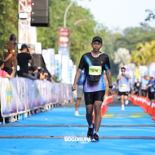 Race photo from BOGORUN 2026