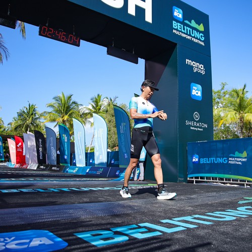 Race photo from Belitung Multisport Festival