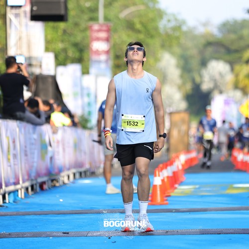 Race photo from BOGORUN 2026