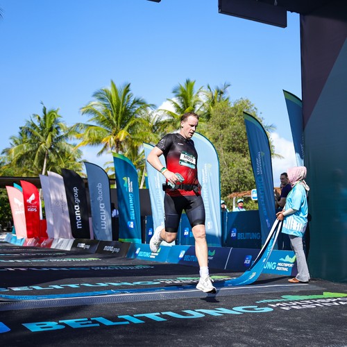 Race photo from Belitung Multisport Festival