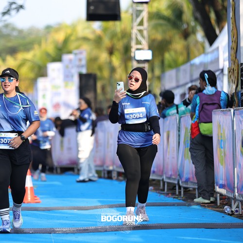 Race photo from BOGORUN 2026