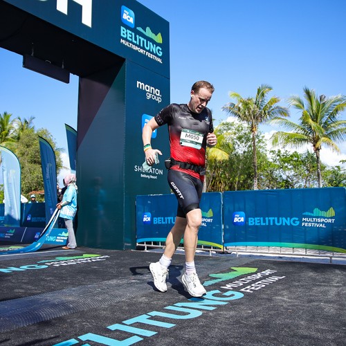 Race photo from Belitung Multisport Festival