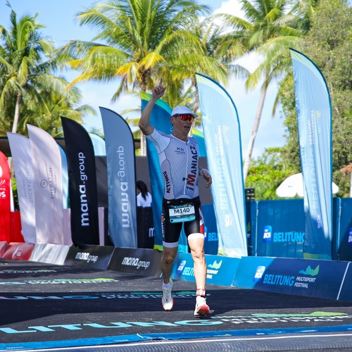 Race photo from Belitung Multisport Festival