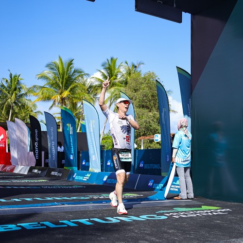 Race photo from Belitung Multisport Festival
