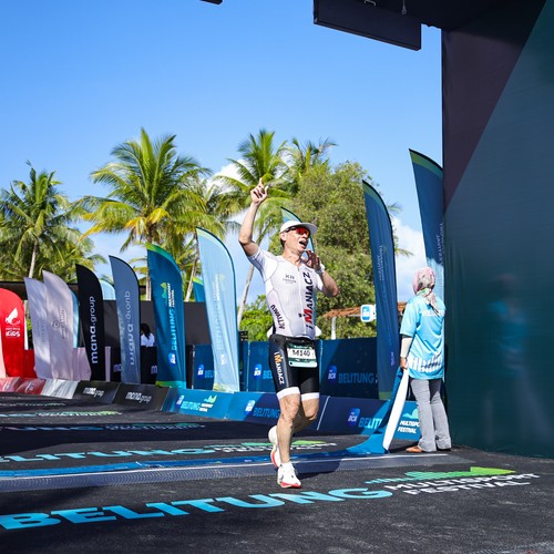 Race photo from Belitung Multisport Festival