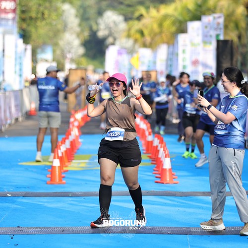 Race photo from BOGORUN 2026