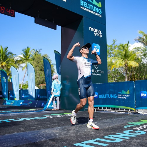 Race photo from Belitung Multisport Festival