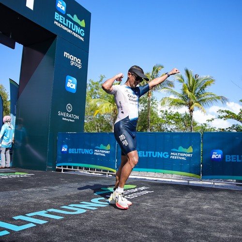 Race photo from Belitung Multisport Festival