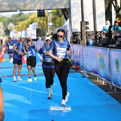 Race photo from BOGORUN 2026