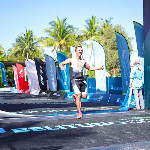 Race photo from Belitung Multisport Festival