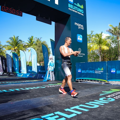 Race photo from Belitung Multisport Festival