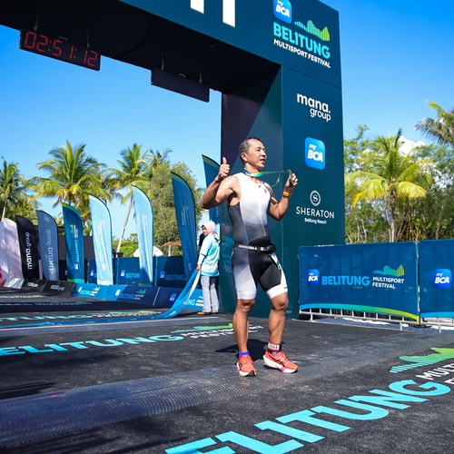 Race photo from Belitung Multisport Festival