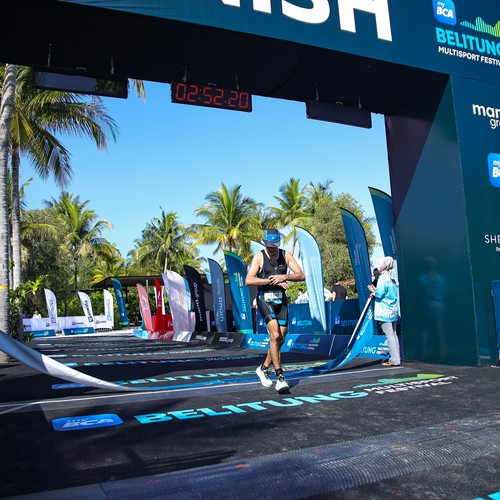 Race photo from Belitung Multisport Festival