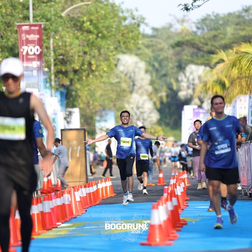Race photo from BOGORUN 2026