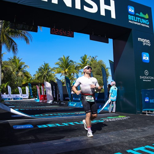 Race photo from Belitung Multisport Festival