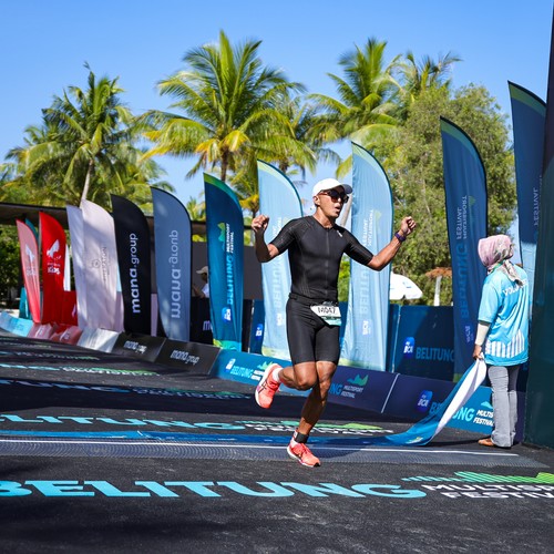 Race photo from Belitung Multisport Festival