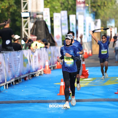 Race photo from BOGORUN 2026