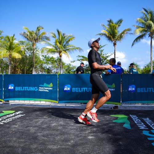 Race photo from Belitung Multisport Festival
