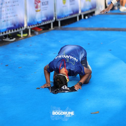Race photo from BOGORUN 2026