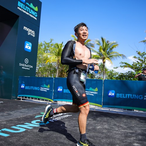 Race photo from Belitung Multisport Festival