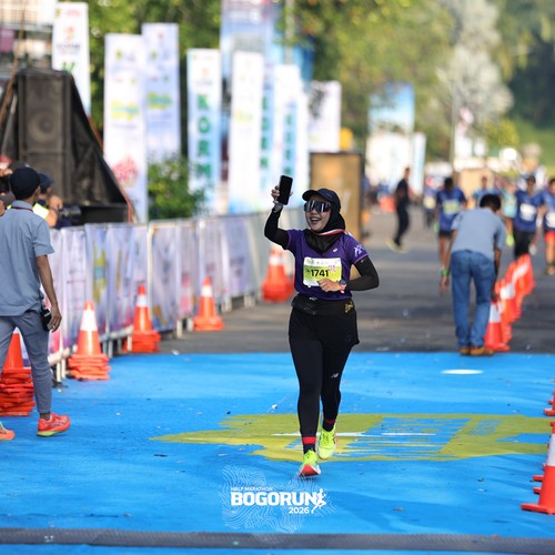 Race photo from BOGORUN 2026