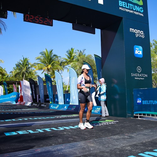 Race photo from Belitung Multisport Festival