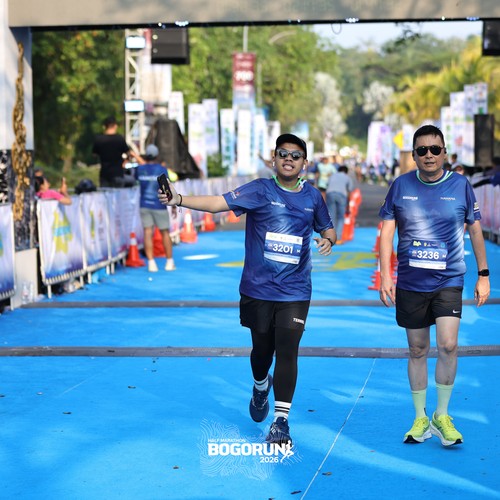 Race photo from BOGORUN 2026