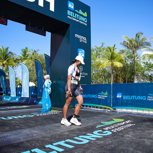 Race photo from Belitung Multisport Festival