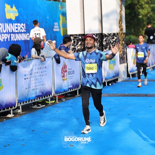 Race photo from BOGORUN 2026