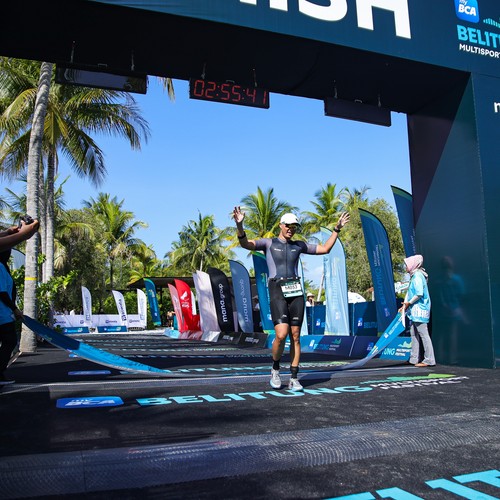 Race photo from Belitung Multisport Festival