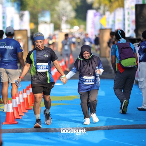 Race photo from BOGORUN 2026