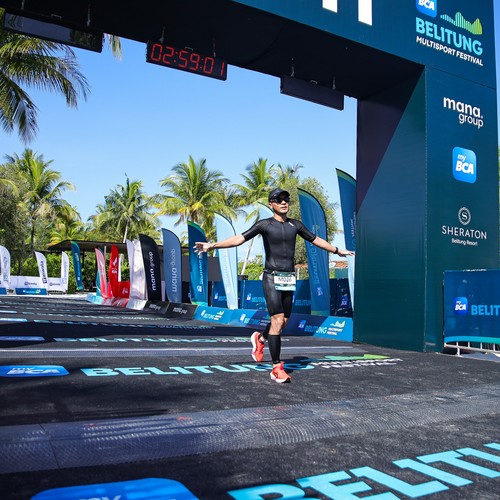 Race photo from Belitung Multisport Festival