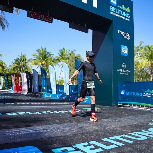Race photo from Belitung Multisport Festival
