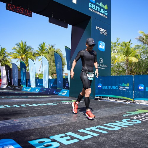 Race photo from Belitung Multisport Festival